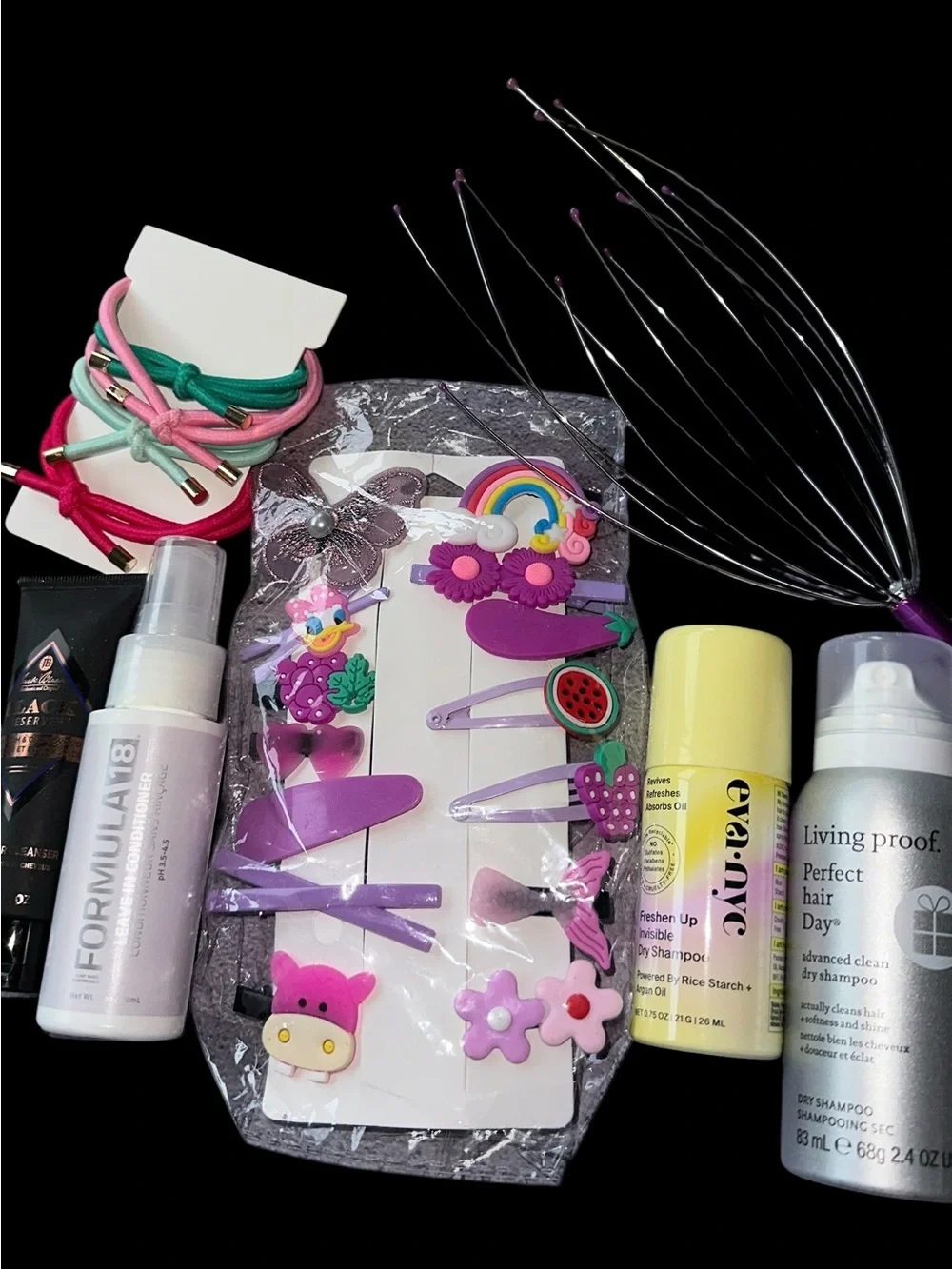 Living Proof Eva NYC Hair Care Bundle Set + Clips New Vacay Set